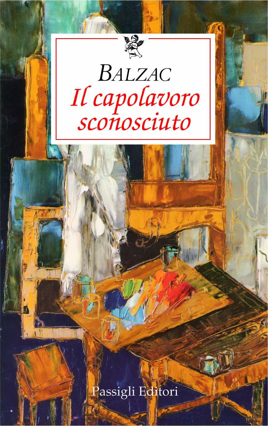 copertina del libro Il capolavoro sconosciuto di Honoré de Balzac, Passigli Editori