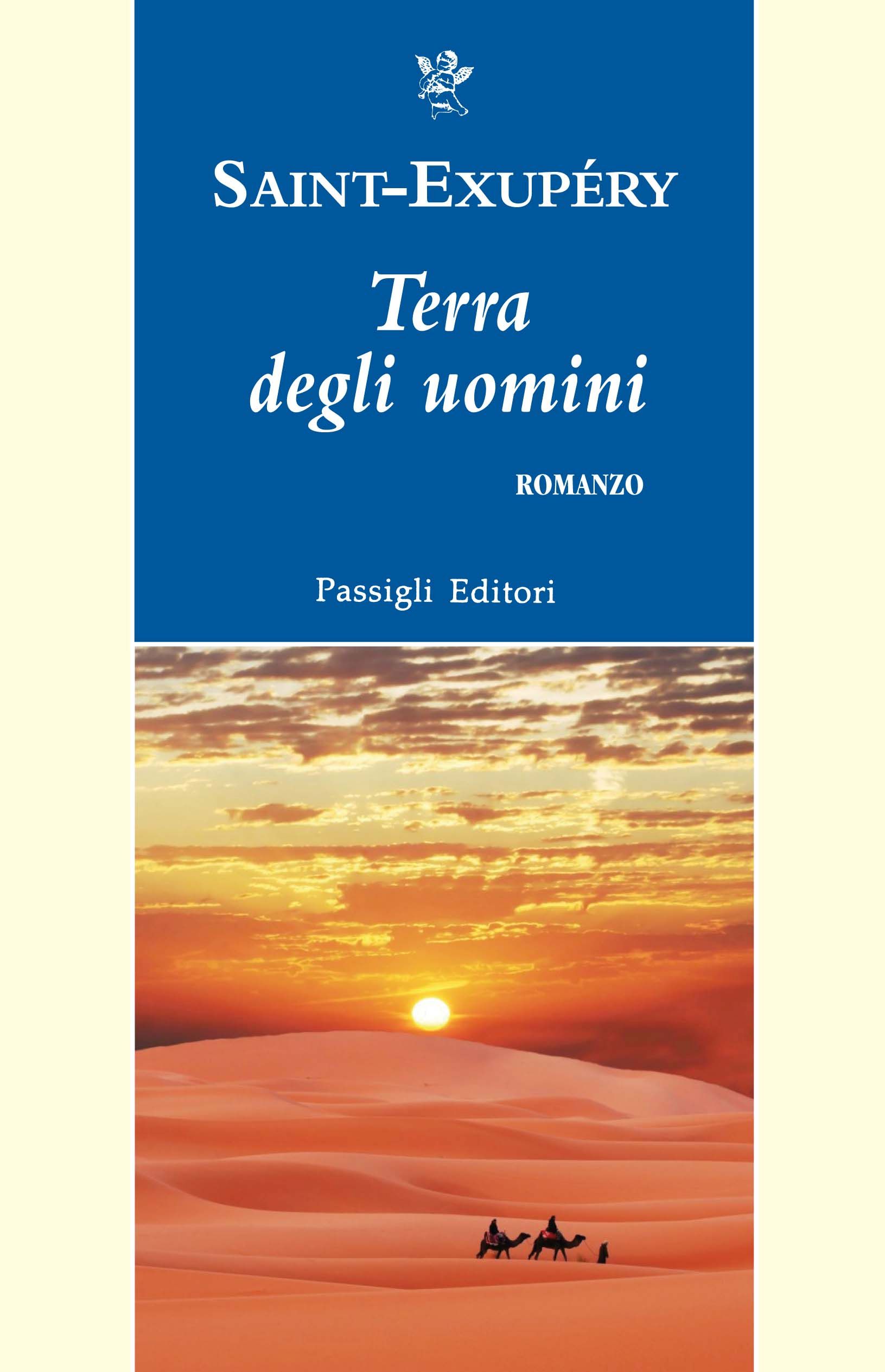 Copertina de "La Terra degli Uomini" di Saint-Exup&eacute;ry
