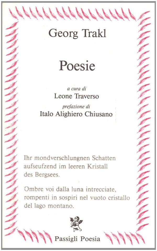 Georg Trakl Poesie