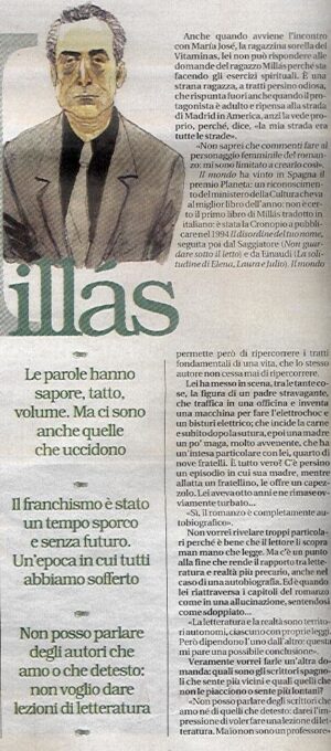 Il mondo di Juan Jose Millas
