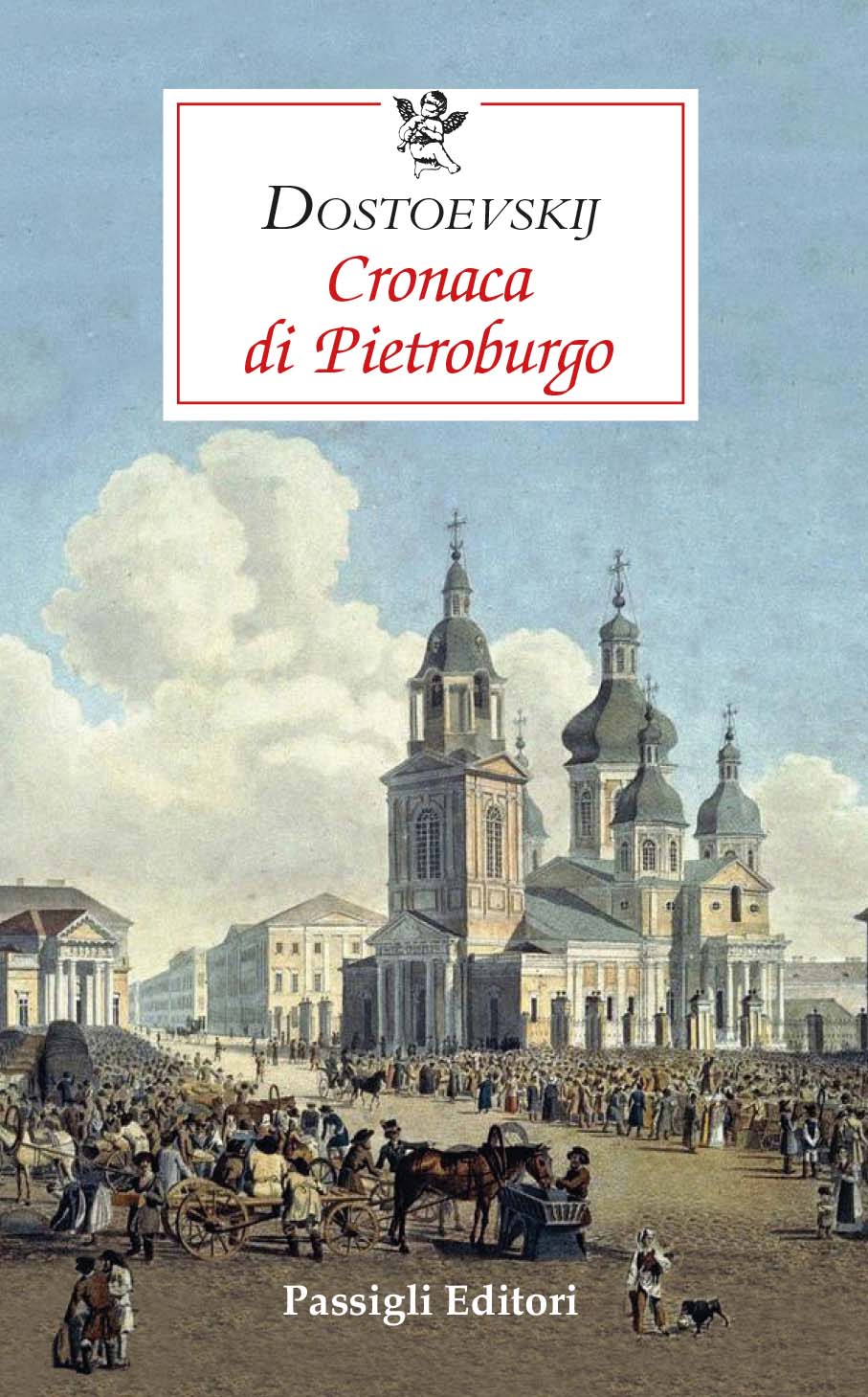 Copertina di Cronaca di Pietroburgo di Dostoevskij