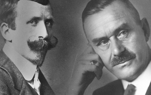 Thomas Mann vs Heinrich Mann, <br>la crisi del professore come metafora<br> del declino nazionale e morale Thomas Mann vs Heinrich Mann